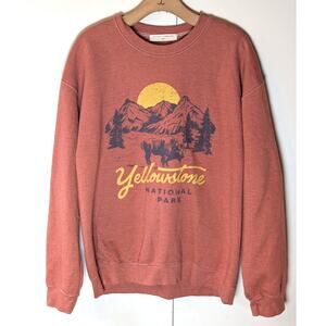 Stitch & Feather Orange Yellowstone Sweater